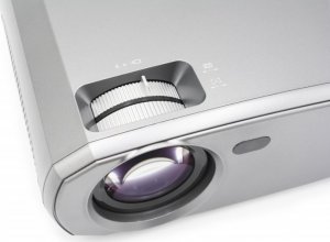 Projektor Technaxx Projektor rzutnik LED Technaxx pilot głośnik 3W FullHD (srebrny) 3