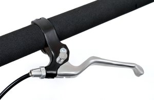 Przyczepka rowerowa z amortyzatorem 2-osobowa +JOGGER zielona 4