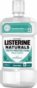 Listerine Naturals Teeth Protection Płyn do płukania jamy ustnej Mild Taste 500 ml  [105|132] 1