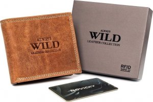 Always Wild Skórzany portfel dla mężczyzny - Always Wild 1