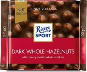 Ritter Sport Czekolada deserowa z całymi prażonymi orzechami laskowymi 100g 1