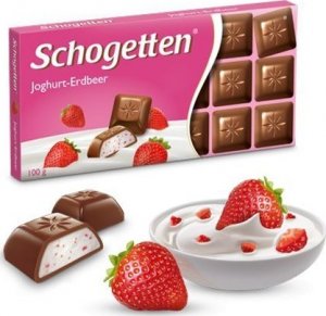 Schogetten Joghurt-Erdbeer Czekolada 100 g 1