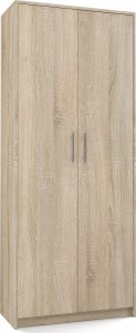 Topeshop REGAŁ BIUROWY SALON BIURO DRZWI OLIV 2D DĄB SONOMA 2