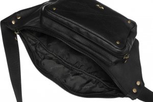 Peterson Skórzana saszetka na biodra z kieszeniami  Peterson NoSize 6