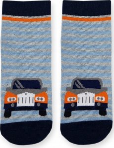 Yoclub 6 x Skarpetki Yo! Bawełniane Autka 20/22 5
