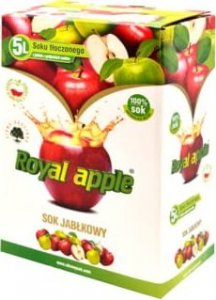 Sok Royal apple jabłkowy 100% 5L  [116|4] 1