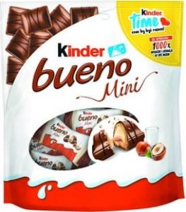 KINDER BUENO MINI BAG, wafelki z nadzieniem 108g 1