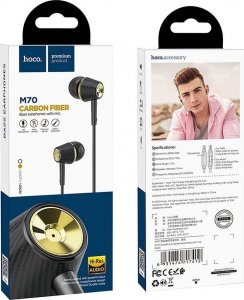 Słuchawki Słuchawki dokanałowe douszne hoco M70 z mikrofonem 6