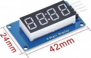 Wyświetlacz 4 Cyfrowy LED TM1637 Arduino 7 Segmentowy 2