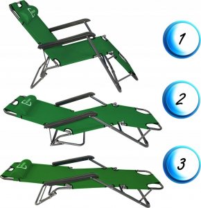 Gotel L66E LEŻAK KRZESŁO OGRODOWE SKŁADANE 21