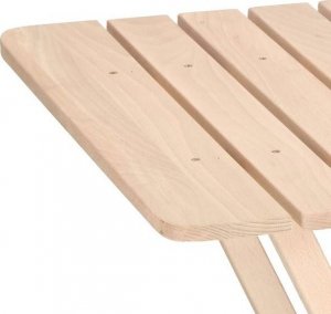 Springos Meble ogrodowe składane zestaw drewniany na balkon  UNIWERSALNY 11