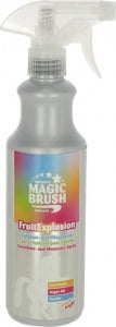MagicBrush Spray do pielęgnacji sierści, grzywy i ogona dla konia ManeCare, Fruit Explosion, 500 ml 1
