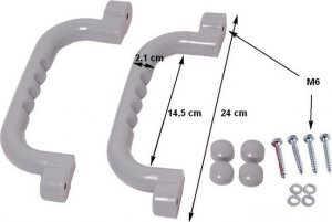 Teleskop Zestaw 5w1 teleskop ster Kapitana peryskop XXL 2xrączki 240x75mm 6