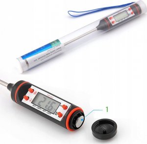 Techrebal CYFROWY TERMOMETR KUCHENNY SONDA DO MIĘSA WINA 5