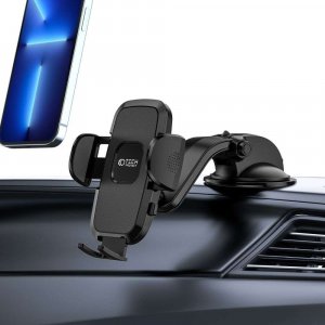4kom.pl Uchwyt samochodowy uniwersalny Dashboard Car Mount V3 na telefon na deskę/ szybę Black 6