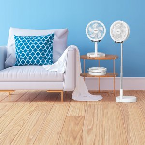 Wentylator Desktop retractable blade fan with light，VDE/Paula 5