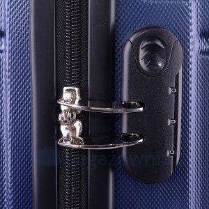 Kemer Duża walizka KEMER RGL 720 L Srebrny 8