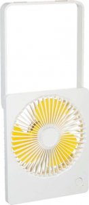 Wentylator USB Alogy Alogy Wiatrak bezszumowy Mini Wentylator składany na biurko regulowany Biały uniwersalny 2