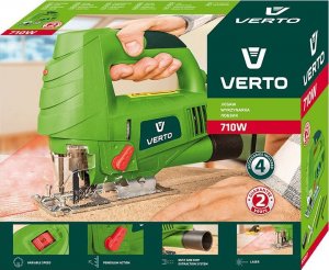 Wyrzynarka Verto Wyrzynarka 710W, ilość suwów 0-3000 min?? 8