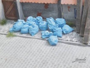 Juweela Juweela: Niebieskie pełne worki na śmieci (10 szt) 1