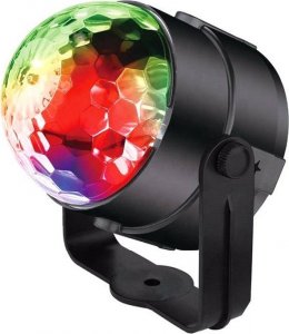 Aptel DYSKOTEKOWA KULA LED RGB Disco z czujnikiem dźwięku + pilot ZS48 3