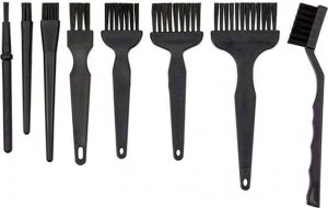 Aptel Zestaw 8 pędzli i szczotek Antystatycznych ESD czarne AG737B 3