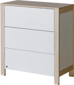 ATB Meble Funkcjonalna komoda z przewijakiem Basic Biały 3
