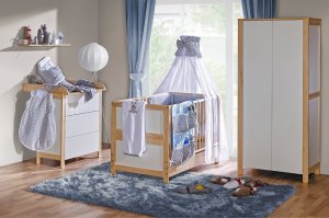 ATB Meble Funkcjonalna komoda z przewijakiem Basic Biały 10