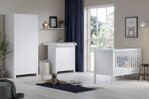 ATB Meble Komoda z trzema szufladami do pokoju dziecięcego Basic Brzoza 4
