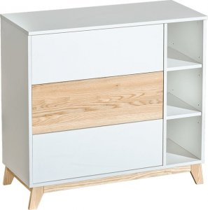 ATB Meble Komoda z przewijakiem i szufladami NORDIK 2