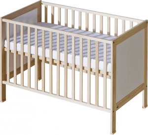 ATB Meble Łóżeczko dziecięce 120x60 Basic Biały 5