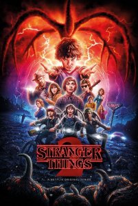 Pyramid OFICJALNY PLAKAT STRANGER THINGS 2 NETFLIX 61x91,5cm 1