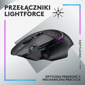 Mysz Logitech G502 X Plus  (910-006162) 2