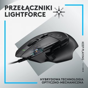 Mysz Logitech G502 X  (910-006138) 2