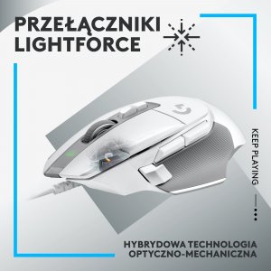 Mysz Logitech G502 X  (910-006146) 2