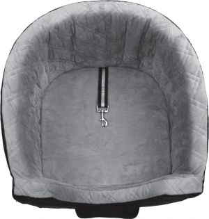 Trixie Siedzisko samochodowe 41 × 39 × 42 cm szaro-czarny 2