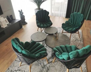 Love Gifts FOTEL WISZĄCY Z KOMPLETEM PODUCH MUSZLI/Róż 4