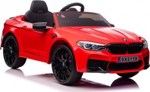 Lean Cars Auto Na Akumulator BMW M5 Czerwone Lakierowane 1