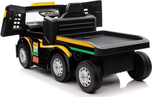 Lean Cars Auto Na Akumulator Mercedes + Naczepa XMX622B Zółty LCD 4