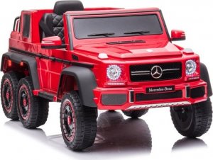 Lean Cars Auto Na Akumulator Mercedes Benz G63 6X6 Czerwony 1