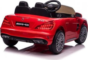 Lean Cars Auto Na Akumulator Mercedes SL65 S Czerwony Lakierowany 4