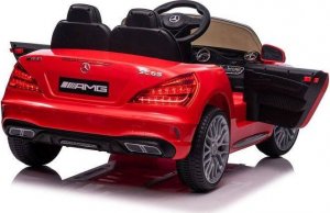 Lean Cars Auto Na Akumulator Mercedes SL65 S Czerwony Lakierowany 5