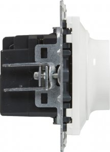 Legrand SUNO - Ściemniacz obrotowy - 240 V~ - 50 Hz - 5 - 75 W ( 10 lamp maks.) dla lamp LED z opcją ściemniania - bez zacisku neutralnego, Biały - Legrand 721179 himp 3