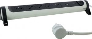 Listwa zasilająca Legrand Przedłużacz z USB 5X2P+Z 1.5M-B/G Legrand 049421 himp 5