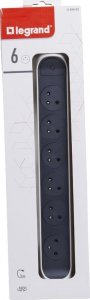 Legrand Przedłużacz obrotowy 6X2P+Z 3M-B/G Legrand 049462 himp 3