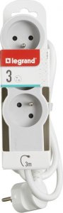 Legrand Przedłużacz 3X2P+Z 3M-B/S Legrand 049488 himp 3