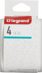 Legrand Rozgałęźnik płaski 4X2P-B/S 049400 himp 4