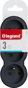 Legrand Rozgałęźnik 3X2P+Z-C/G 049434 himp 2