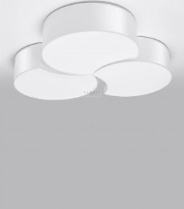 Lampa sufitowa Sollux Plafon CIRCLE 3B biały himp 1