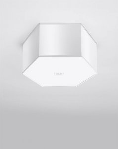 Lampa sufitowa Sollux Plafon SUNDE 15 biały himp 1